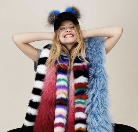 charlotte simone ファーマフラー Charlotte Simone Fox Fur Scarf - Cobblers Wardrobe